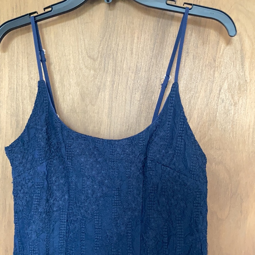 Saints & Secrets navy blue dress size L - Picture 6 of 17